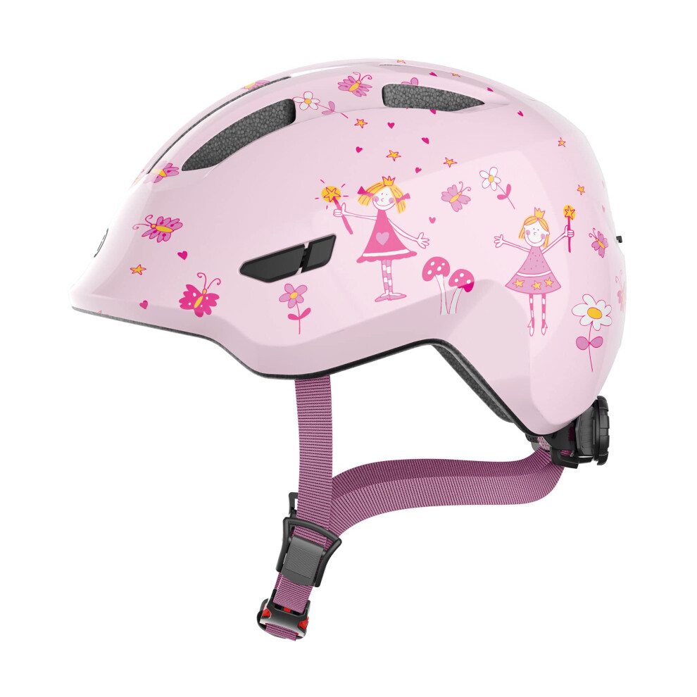 Photos - Bike Helmet ABUS Smiley 3.0 children's helmet -  with a low fit, child-friendly designs & space for a pigtail - for girls and 