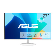 ASUS VZ279HG-W Eye Care Gaming Monitor –27 inch, Full HD (1920 x 1080), IPS, 99% sRGB, Frameless, 120Hz
