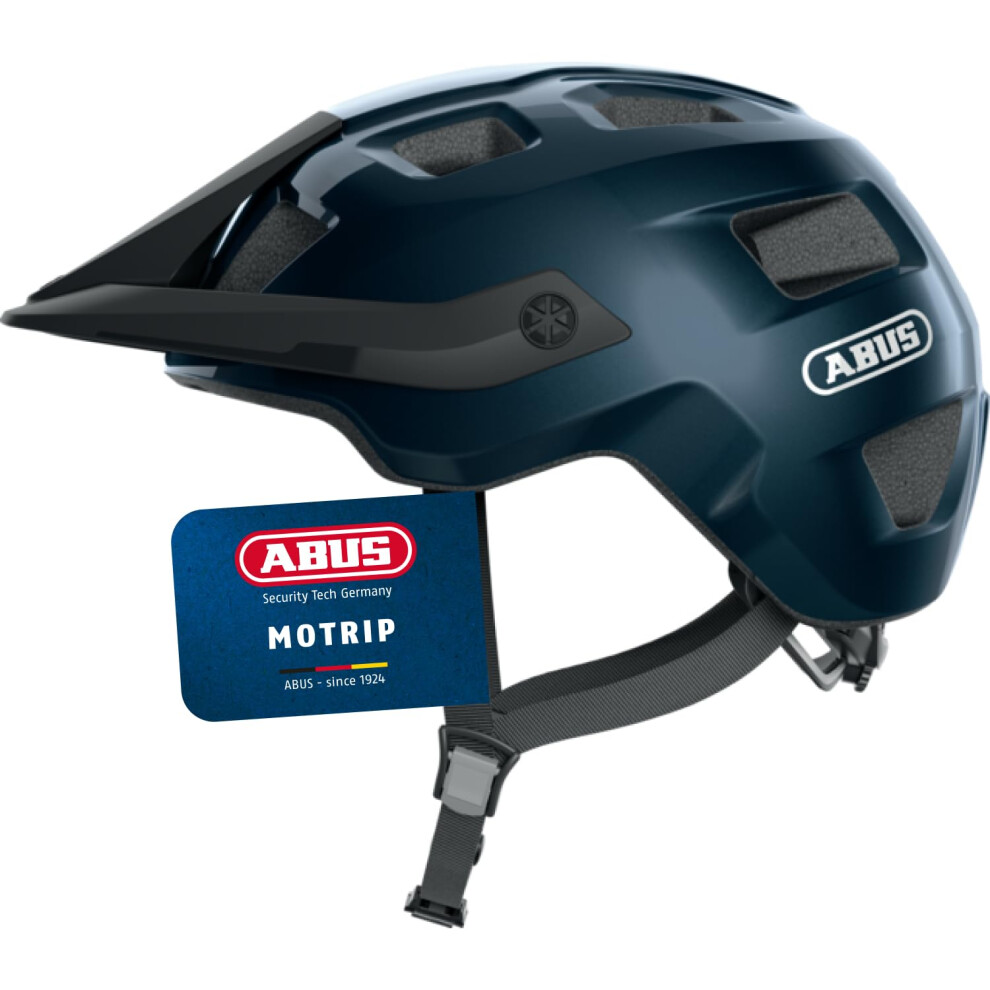Photos - Bike Helmet ABUS MTB helmet MoTrip - robust  with height-adjustable peak for mountain bikers - customised fit - unisex 