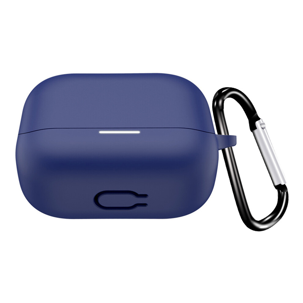 ( Blue) For Anker Soundcore K20i Protective Case Bluetooth-Compatible Earphone Silicone Cover With Hook Dark/Blue 6914295760492