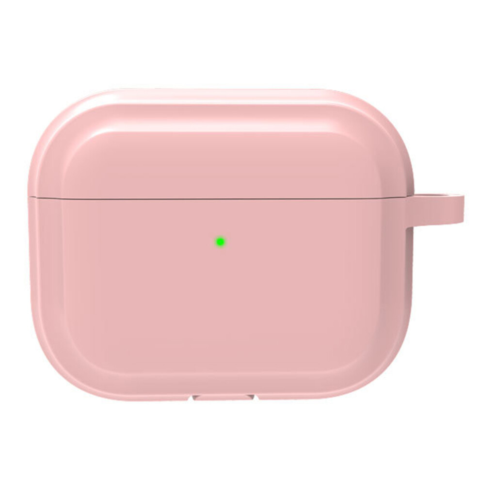 (Pink) For Airpods Pro 3 Silicone Case Full Protection Earphone Cover With Carabiner Pink 6914291846107