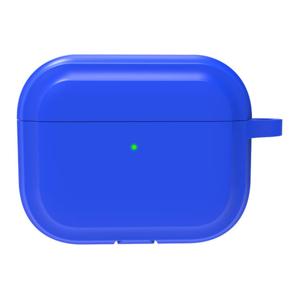 (Blue) For Airpods Pro 3 Silicone Case Full Protection Earphone Cover With Carabiner Blue 6914291323813
