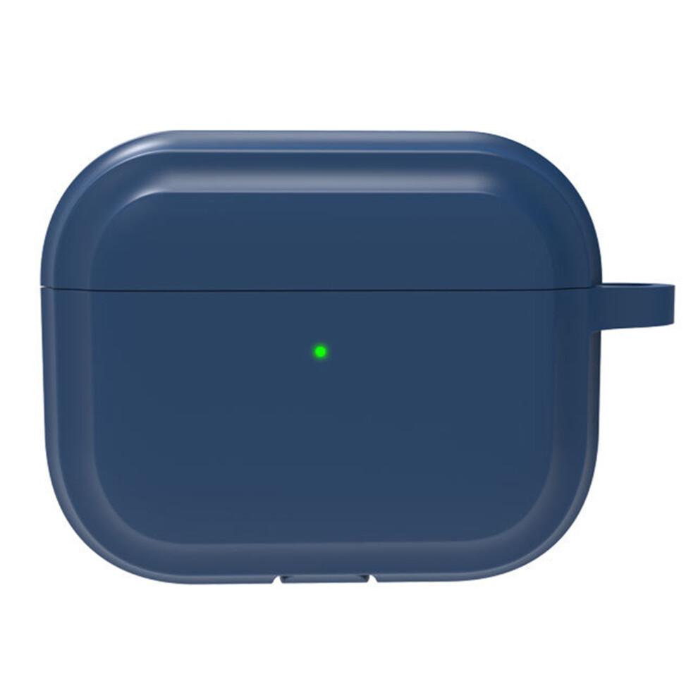 (Midnight ) For Airpods Pro 3 Silicone Case Full Protection Earphone Cover With Carabiner Blue 6914294122307