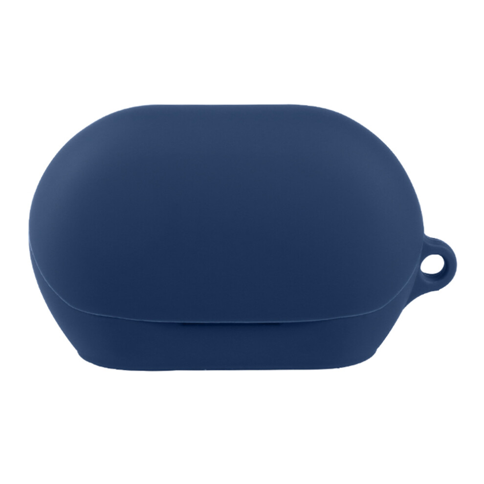 ( Blue) For Jbl Soundgear Clips Silicone Case Wireless Earbuds Protective Cover With Anti-Lost Buckle Dark/Blue 6914290053766