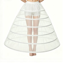 Victorian Wedding Pannier Petticoat Elizabethan Bumroll Dress