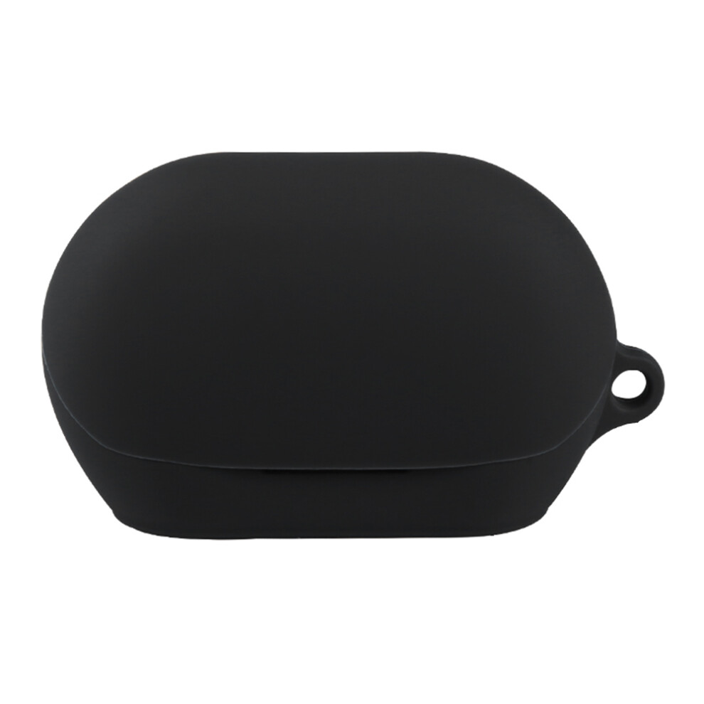 (Black) For Jbl Soundgear Clips Silicone Case Wireless Earbuds Protective Cover With Anti-Lost Buckle Black 6914294037533