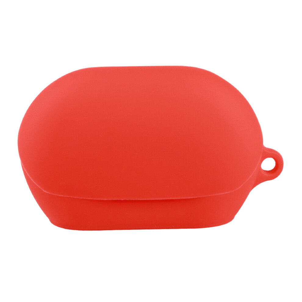 (Red) For Jbl Soundgear Clips Silicone Case Wireless Earbuds Protective Cover With Anti-Lost Buckle Red 6914296275254