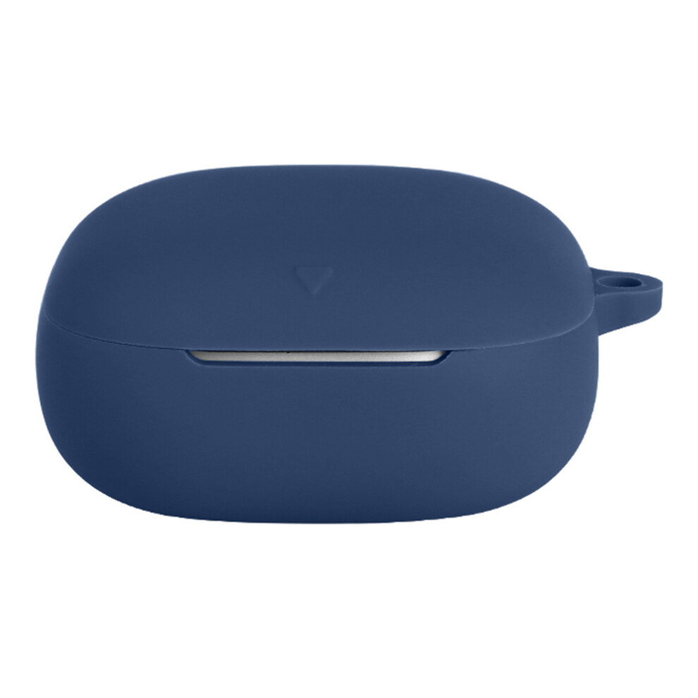 ( Blue) For Anker Soundcore Liberty 5 Silicone Case Wireless Earphones Protective Cover With Anti-Lost Buckle Dark/Blue 6914299529576