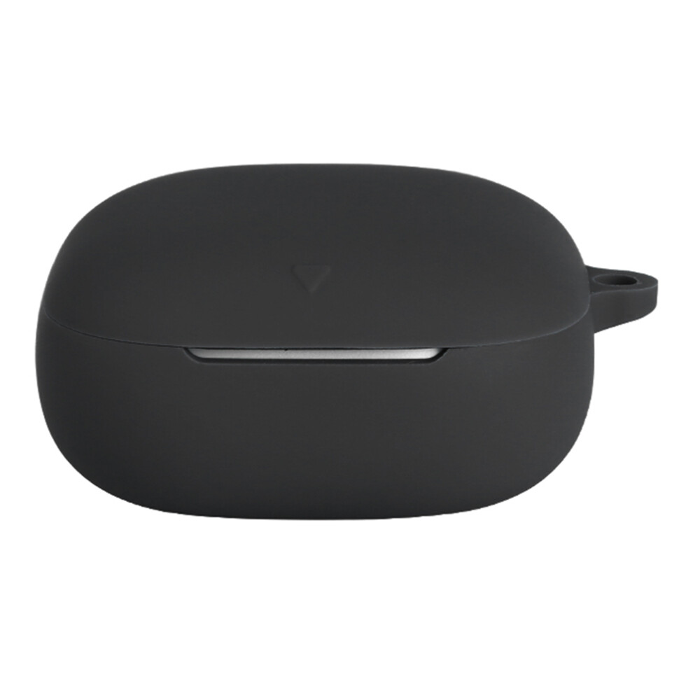 (Black) For Anker Soundcore Liberty 5 Silicone Case Wireless Earphones Protective Cover With Anti-Lost Buckle Black 6914295225878