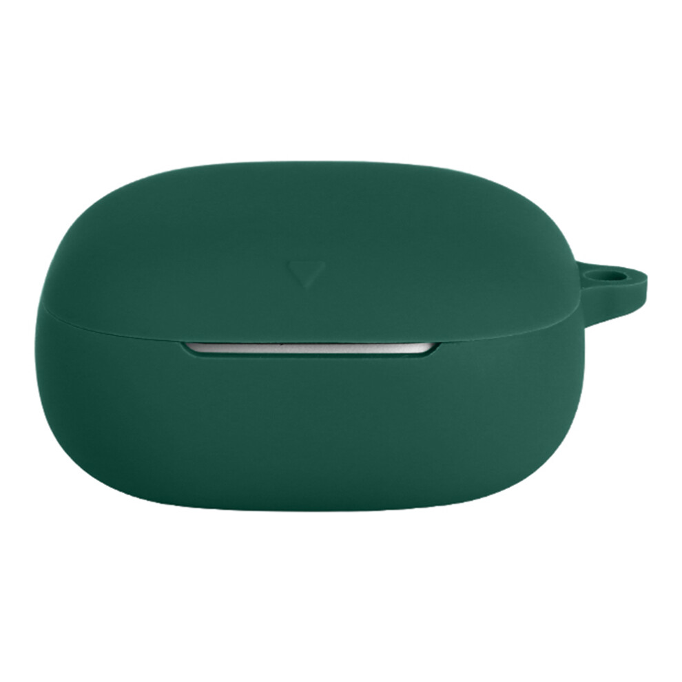 (Blackish ) For Anker Soundcore Liberty 5 Silicone Case Wireless Earphones Protective Cover With Anti-Lost Buckle Green 6914294951167