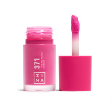 3INA MAKEUP - The No-Rules Cream 371 - Hot Pink Liquid Blush Matte - for Sensitive Eyes Lips & Cheeks with Sweet Almond Oil - Cream for a Natural Fini