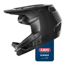ABUS Downhill Bicycle Helmet HiDrop - Full-face Helmet with ABS Outer Shell for MTB Trails, Enduro and Bike Park - For Adults and Teenagers - ASTM-cer