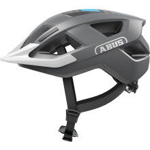 ABUS Aduro 3.0 LED Bike Helmet - sporty city Helmet in a stylish design for everyday and sporty Tours - with Rear Light - for Men and Women - Size S,