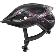 ABUS Aduro 3.0 LED Bike Helmet - sporty city Helmet in a stylish design for everyday and sporty Tours - with Rear Light - for Men and Women - Size S,