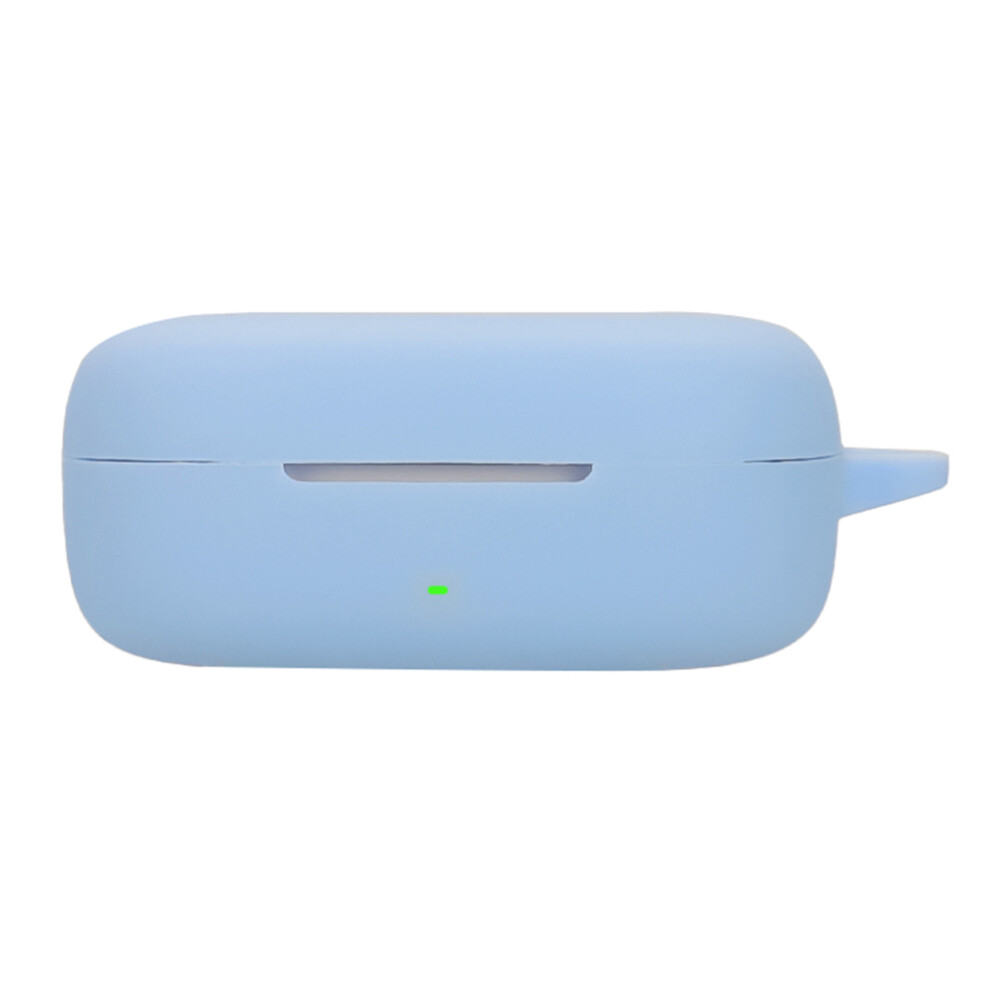 (Sky Blue) For Huawei Freearc Protective Case Bluetooth-Compatible Earbuds Silicone Cover With Hook Sky Blue 6914297048987