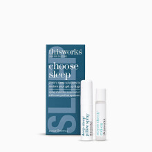 This Works Choose Sleep Gift Set - Travel Size Kit with Soothing Duo of Deep Sleep Pillow Spray and Stress Check Roll On for Relax