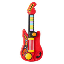 Kids Guitar 3in1 Folding Musical Instrument Toddler Electronic Guitar Piano Drum Educational Toys Birthday Gift for Girl