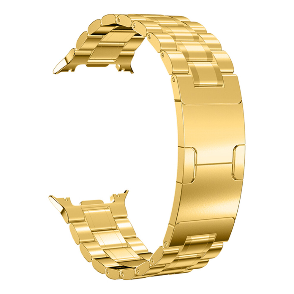 (Gold) For Samsung Galaxy Watch8 44Mm / Watch8 40Mm / Watch8 Classic 46Mm Metal Strap Five-Bead Electroplated Stainless Steel W Gold 6914299772781
