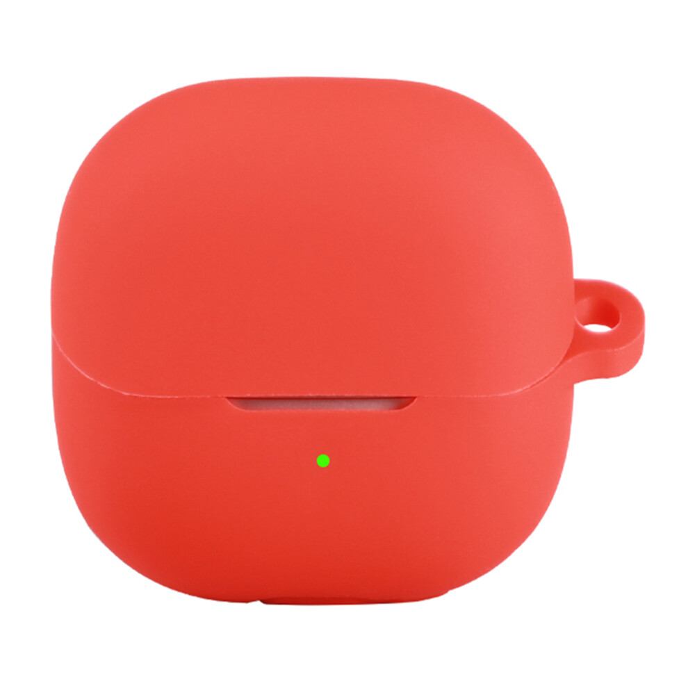 (Red) For Xiaomi Buds 6 Silicone Case Wireless Earbuds Protective Cover With Anti-Lost Buckle Red 6914293128768