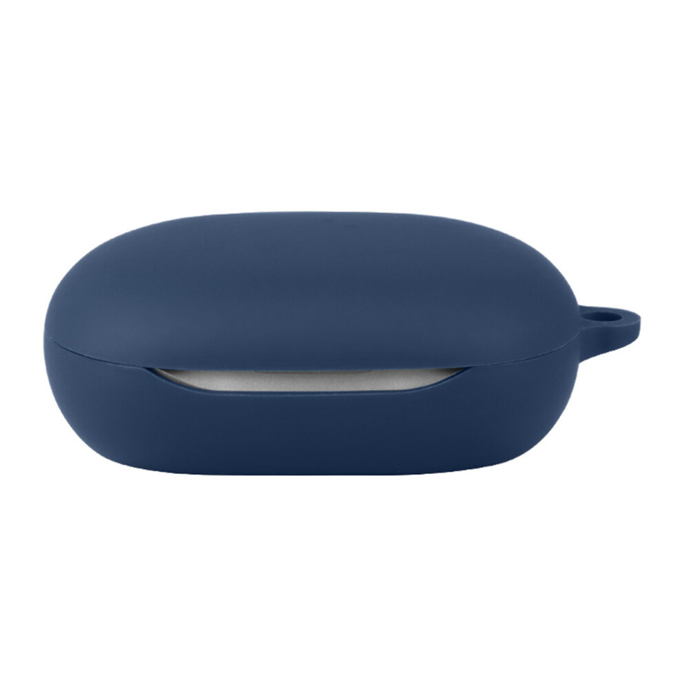 ( Blue) For Jbl Sense Pro Silicone Case Wireless Earbuds Protective Cover With Anti-Lost Buckle Dark/Blue 6914298940556