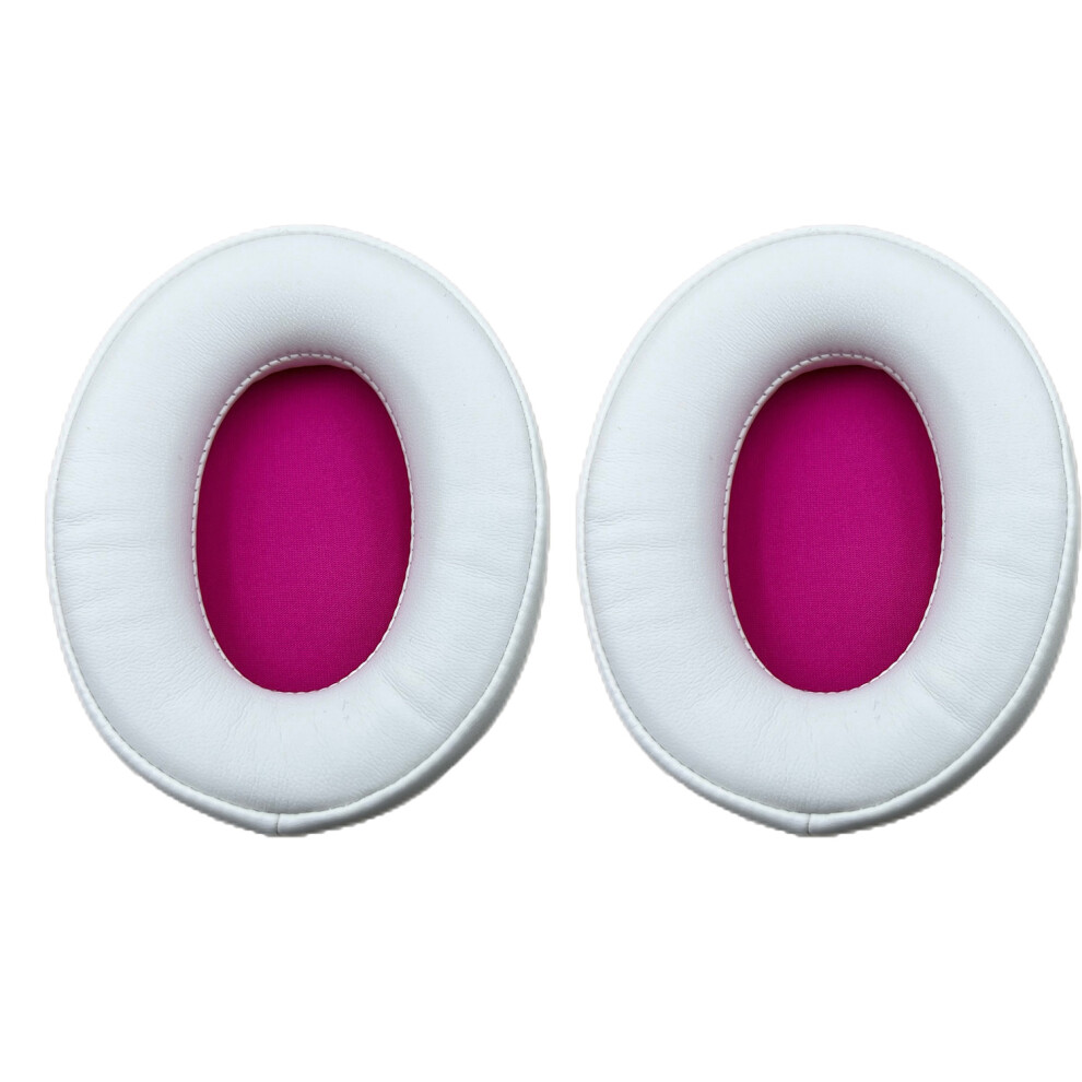 ( / Rose) Jzf-568 1 Pair Ear Pads For Hyperx Cloud Iii / Ii / Alpha / Flight / Stinger Protein Leather Headphone Earpad Cushion White 6914298398876