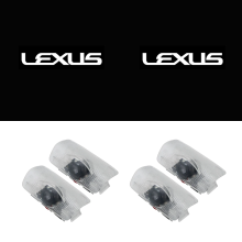 4 kpl ovivaloja, yhteensopiva Lexusin ja Lingzin mallien ES, IS, LS, GS, LX, RX ja GX kanssa, tervetulovalaistus