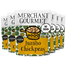 Merchant Gourmet Jumbo Chickpeas with Italian Extra Virgin Olive Oil