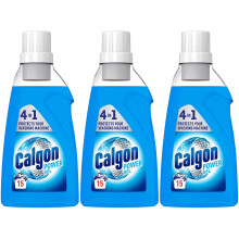 Calgon Gel 4-in-1 Washing Machine Water Softener Gel 750ml, Multipack of 3