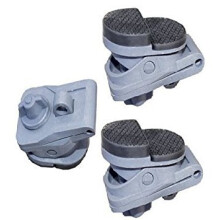 3 X CARAVAN CLAMP ON AWNING BRACKET PADS FIT ALL AWNINGS UNIVERSAL