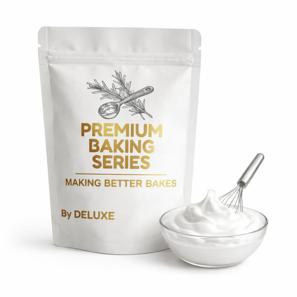 Deluxe Premium Egg Powder 100G Â 100% Pure Pasteurised Egg S, No Additives & FatâFree Â Ideal For Meringues, Macarons, White 92950979