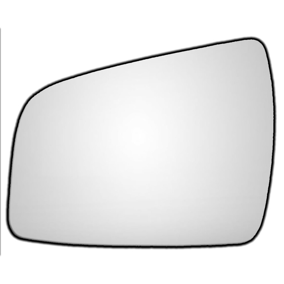 Wing Mirror Glass Replacement Passenger Near Side To Stick On - Compatible With Vauxhall Zafira B 2010-2014 Face Lift Models Only 52747205