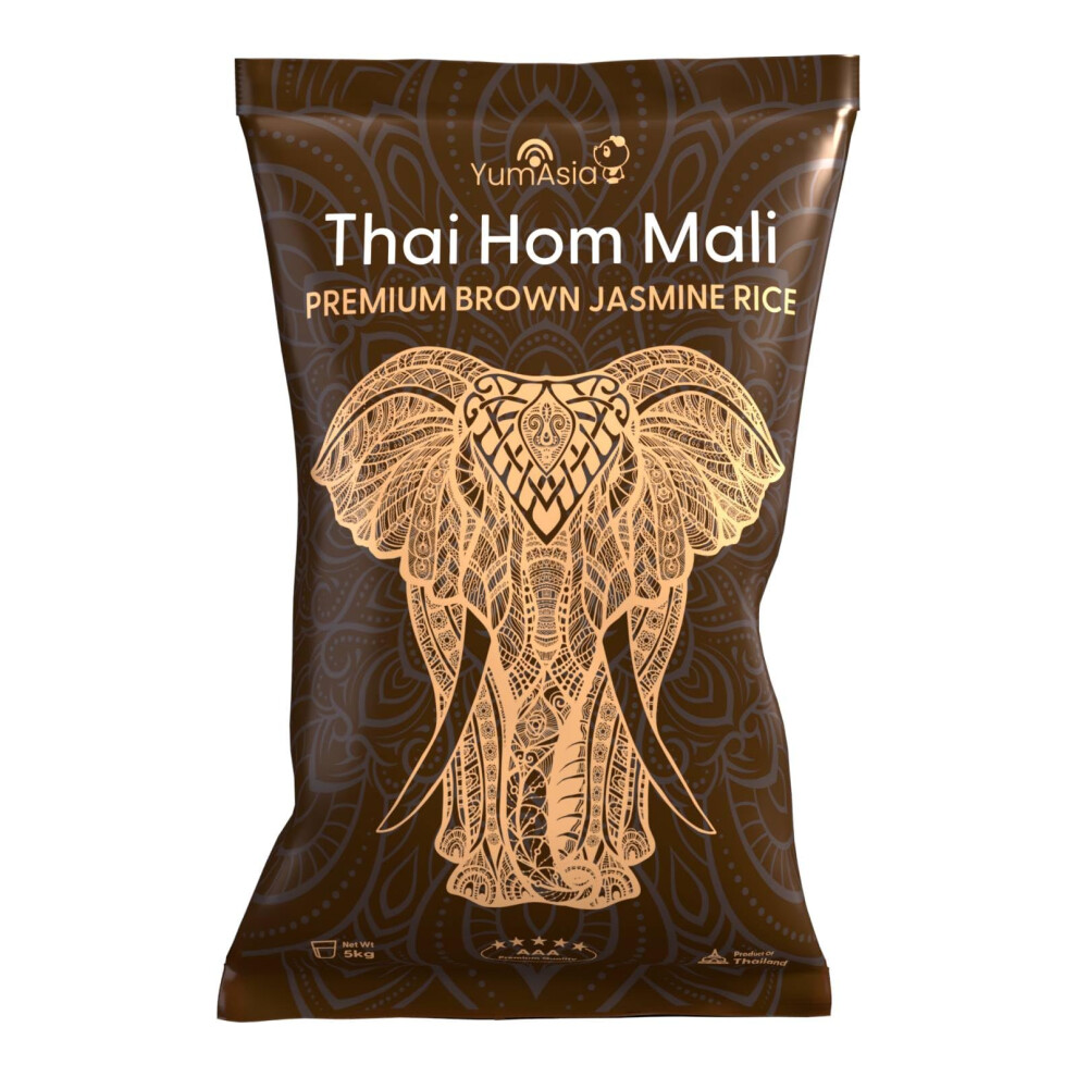 Yum Asia Thai Hom Mali Premium Jasmine Rice - 5Kg Brown 83238475