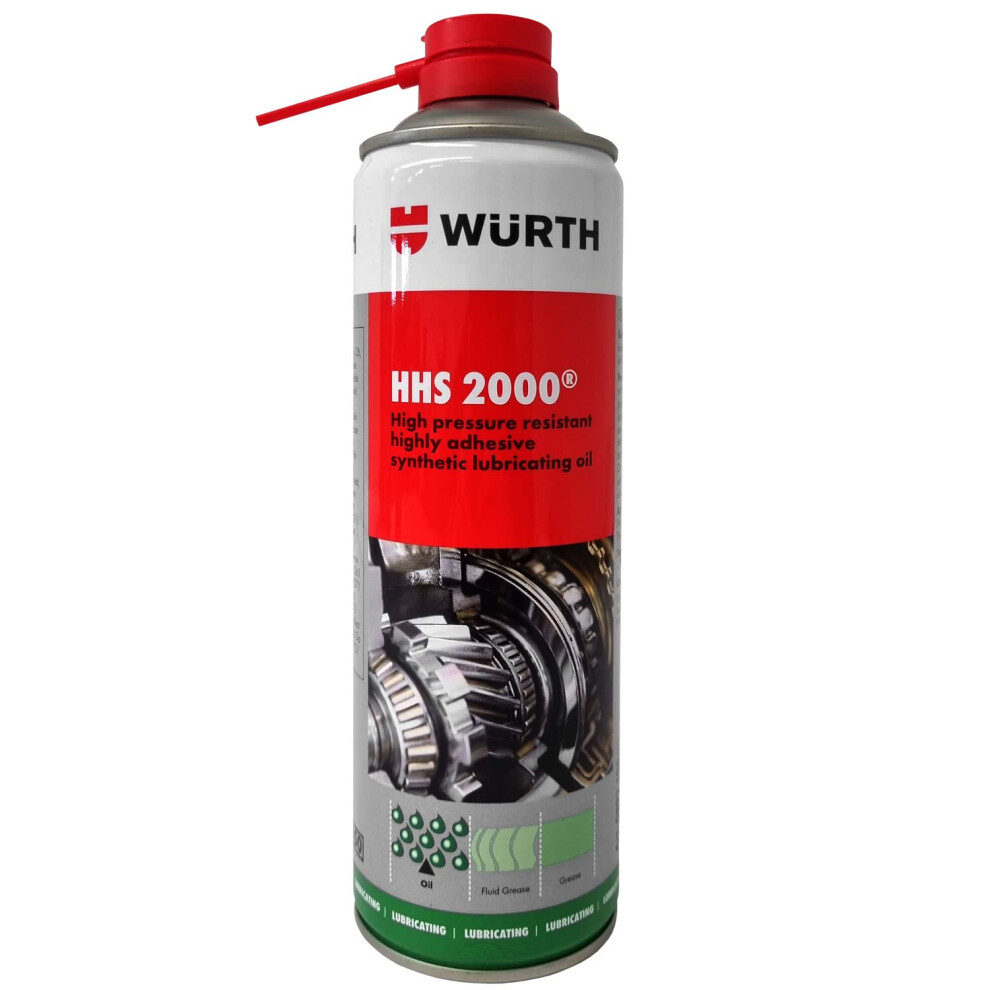 Wurth Hhs 2000 Adhesive Lubricant Â High Pressure-Resistant, 500 Ml 6244610710179