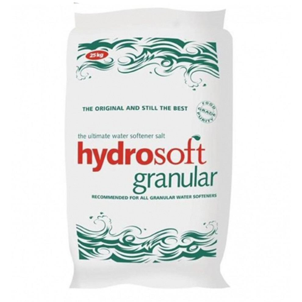 Hydrosoft | 25Kg Bags | Granular Salt | Water Softening Salt Dishwasher | Food Grade (1) 41335918
