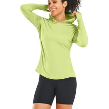 Long Sleeve Sun Shirt for Women UPF50+ Beach Coverup Shirt-2 S