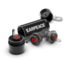 EarPeace Moto Motorcycle Ear Plugs - Reusable Ear Plugs for Noise Reduction - Hearing Protection for Motorcycles, Motorsports, Touring, Commuting & Ra
