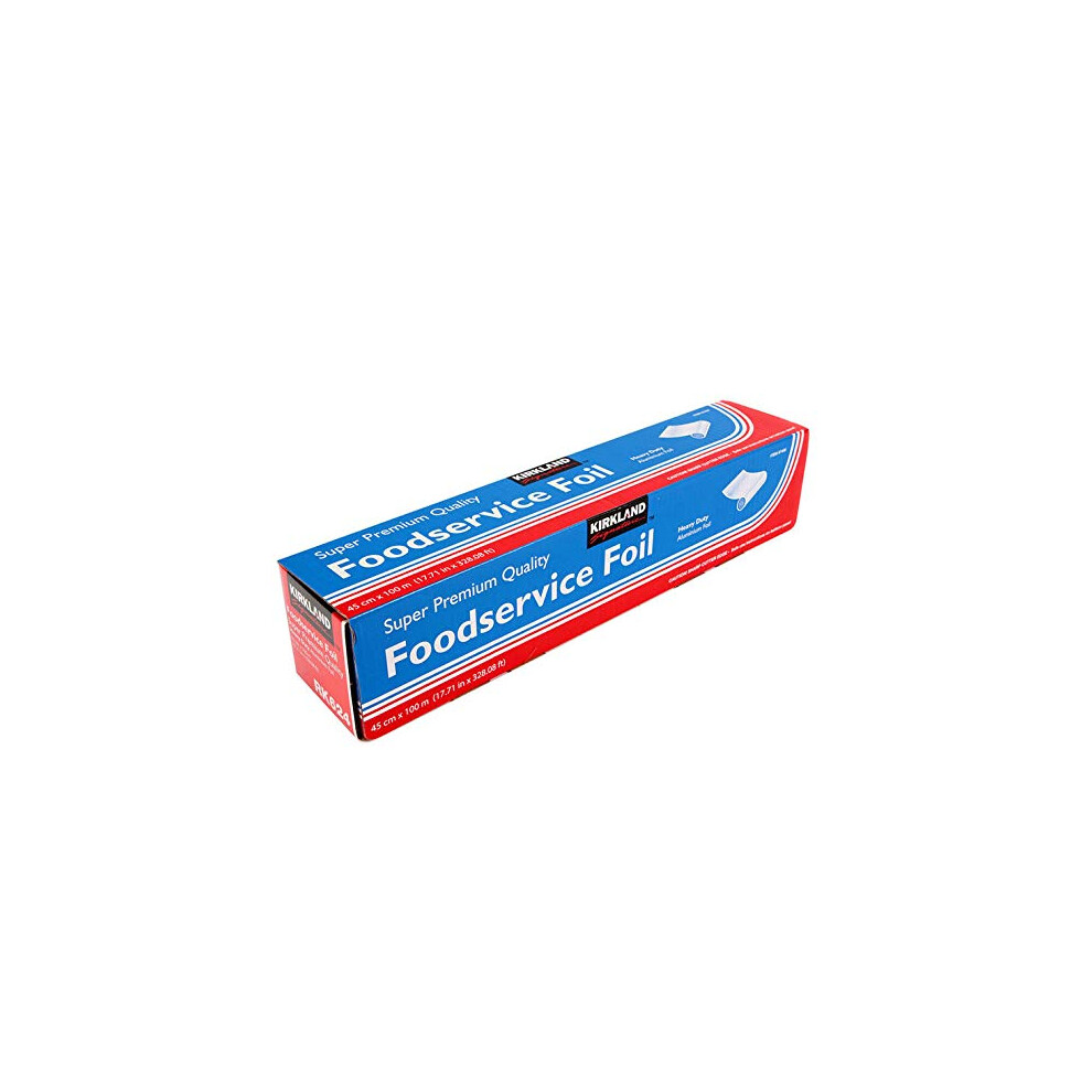 Kirklandd 97406 Signature Heavy Duty Food Service Aluminium Foil, 45Cm X 100M 58225394