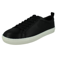 (Black, UK 11) Mens Thomas Blunt Low Lace Up Casual Leisure Shoe A2R212