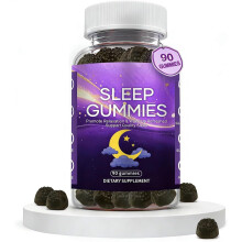 Sugar Free Sleep Gummies,Night Time Gummies x 90, Natural Melatonin Formula,Promote Relaxation, Helps Improve Sleep Quality, with Magnesium L-Theanin