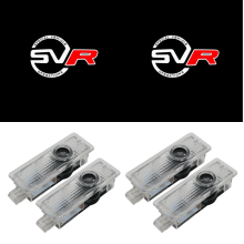 4 kpl LED-auton ovivalot, tervetuliaisprojektiovalot, yhteensopiva Land Rover Range Rover Sport SVR Velar F-Type, varjoaskelvalaisin, merkki, kohtelia