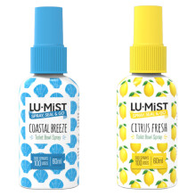 LU-MIST 2 x 60ml Toilet Bowl Spray (Citrus Fresh & Coastal Breeze)…