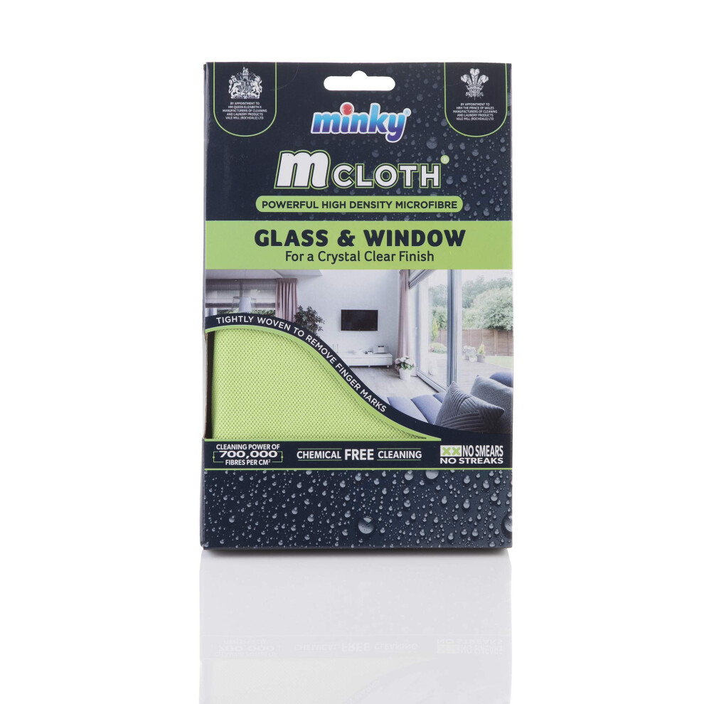 Minky M Microfibre Cleaning Cloth For Glass And Windows