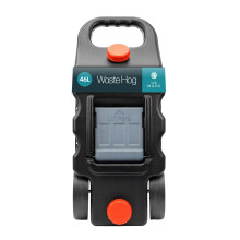 Leisurewize Streetwize LWACC49 Wastehog - 45L Waste Water Carrier with Handle, Fold Down Shelf, Wheels