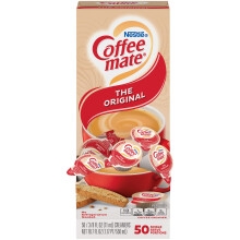 Coffee-mate 35110BX Original Creamer, 0.375oz (Box of 50)