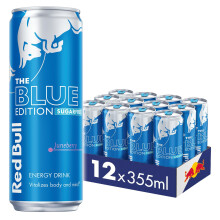 Red Bull Blue Edition Sugarfree Juneberry Energy Drink 355ml 12