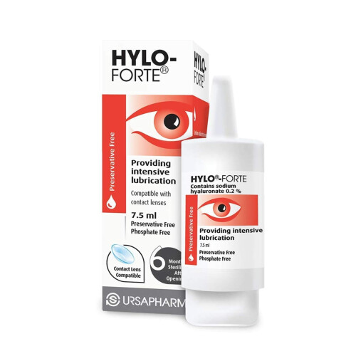 Hylo-Forte Intensive Lubricating Eye Drops 7.5ml