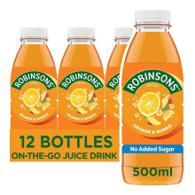Robinsons RTD Orange & Mango - 500ml (Pack of 12)
