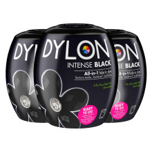 New Dylon 350g Intense Black Machine Dye Pod 3 Pack