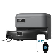 eufy Robot Vacuum C10 with Self Empty Station, 4,000Pa, 2.85-Inch Ultra-Slim Body, Up to 60 Days of Hands Free Cleaning,Carpet Cle