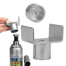 alca U-shaped Metal Adapter Bracket Fits Hydraulic Bottle Jack Lifting Support Caravan Camping 430810